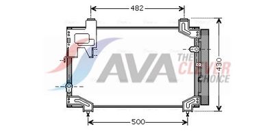 CONDENSATOR CLIMATIZARE AVA Clever Choice TO5394D