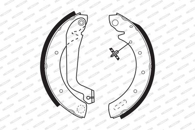 BREMSBACKENSATZ FERODO FSB517 1