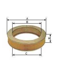 Воздушный фильтр SAMPIYON FILTER CH 1005 для ISUZU CAMPO