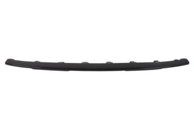 Bumper valance Voor (zwart glanzend) past: VOLVO XC40 09.17-
