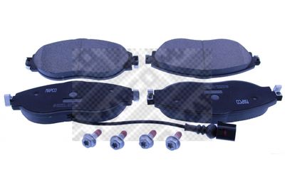 Zestaw klocków hamulcowych, hamulce tarczowe MAPCO 6818HPS