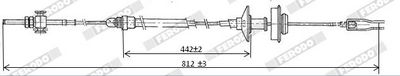 въжен механизъм, задействане на съединителя FERODO FCC421040