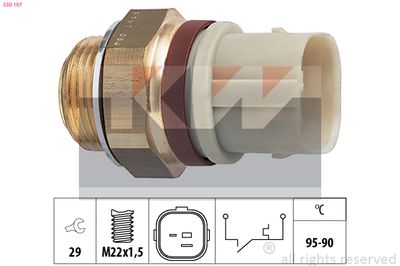 COMUTATOR TEMPERATURA VENTILATOR RADIATOR