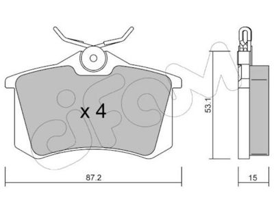 SET PLACUTE FRANA FRANA DISC