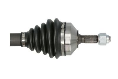 Aandrijfas Voor Rechts 810mm (nieuw) past: PEUGEOT 206 1.4/1.6 09.98-12.12