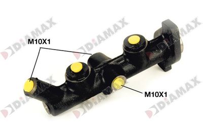 Главный тормозной цилиндр DIAMAX N04670 для RENAULT 14