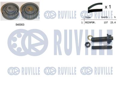 Комплект ремня ГРМ RUVILLE 550074 для VW VENTO