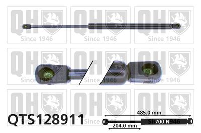 QUINTON HAZELL QTS128911 Амортизатор багажника и капота  для OPEL SIGNUM (Опель Сигнум)