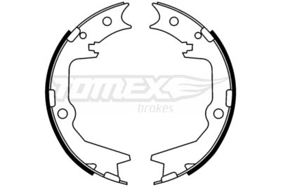 TOMEX Brakes TX 22-39 Ремкомплект барабанных колодок  для MITSUBISHI GTO (Митсубиши Гто)