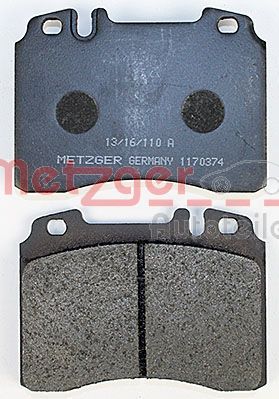 SET PLACUTE FRANA FRANA DISC METZGER AUTOTEILE 1170374 2