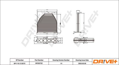 FILTRU AER HABITACLU DR!VE+ DP1110120272
