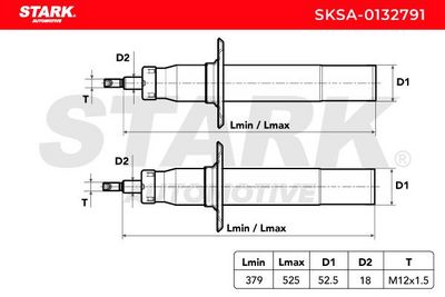 амортисьор STARK SKSA-0132791