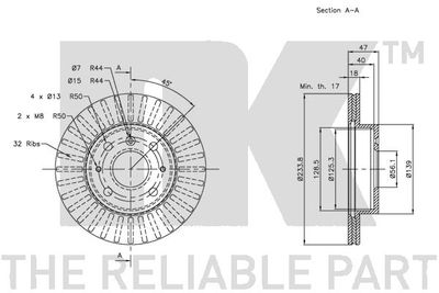 DISC FRANA NK 205106 2