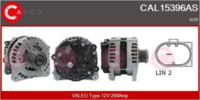 GENERATOR / ALTERNATOR CASCO CAL15396AS
