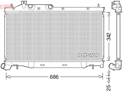DENSO Kühler, Motorkühlung