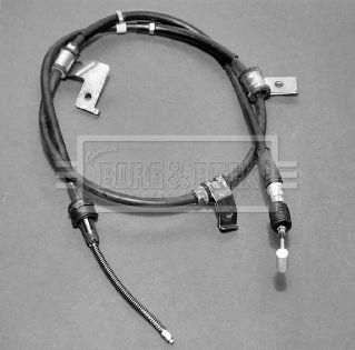 Cable Pull, parking brake Borg & Beck BKB2353