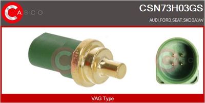 Snímač, teplota chladiva CASCO CSN73H03GS