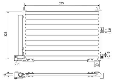KONDENSATOR KLIMAANLAGE