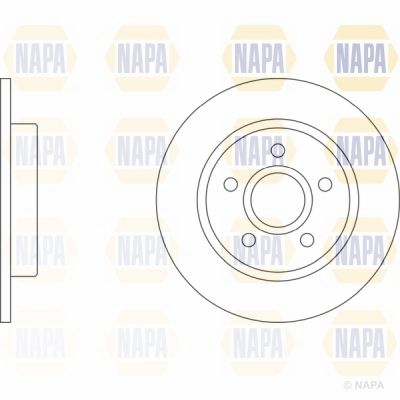 Brake Disc NAPA PBD8081