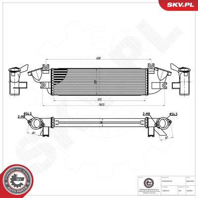 Chladič turba ESEN SKV 98SKV035