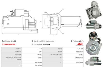 STARTER AS-PL S1246S 4