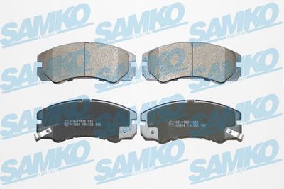 Комплект тормозных колодок, дисковый тормоз SAMKO 5SP565 для ISUZU TROOPER