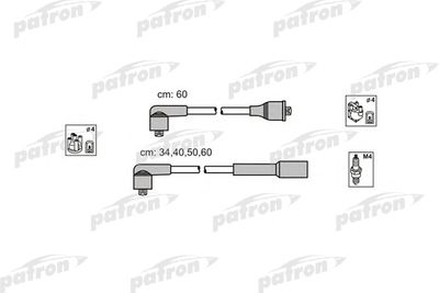 Комплект проводов зажигания PATRON PSCI1015 для SEAT TOLEDO