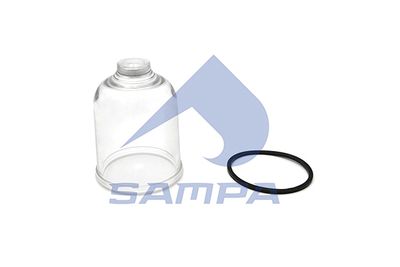 Корпус из прозрачного материала, ручной насос SAMPA 022.384