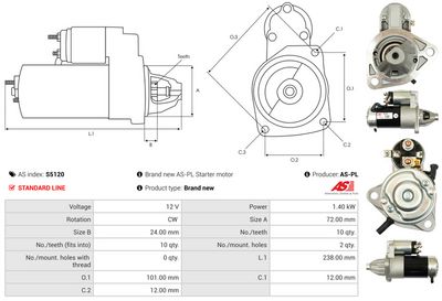 STARTER AS-PL S5120 4