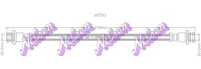 Тормозной шланг KAWE H1553 для SUZUKI IGNIS