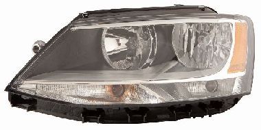 Основная фара ABAKUS 341-1129R-US2 для VW JETTA