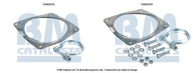 Zestaw montażowy, katalizator BM CATALYSTS FK80307