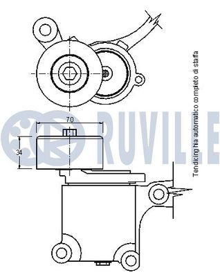 INTINZATOR CUREA CUREA DISTRIBUTIE RUVILLE 541977 1