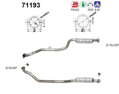 Katalizator AS 71193