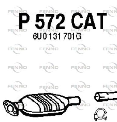 Катализатор FENNO P572CAT для SKODA FELICIA