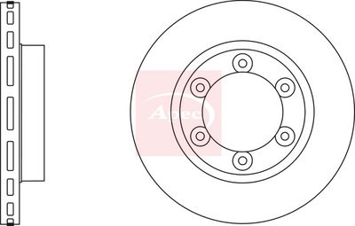APEC Brake Disc DSK2896