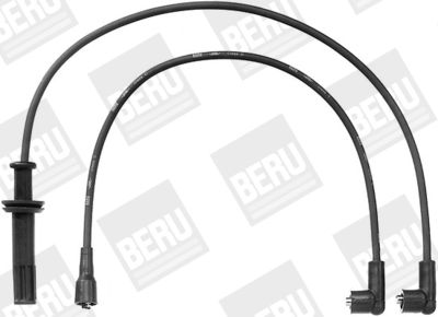 Комплект проводов зажигания BERU by DRiV ZEF1027 для LANCIA DELTA