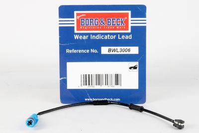 предупредителен контактен сензор, износване на накладките BORG & BECK BWL3006