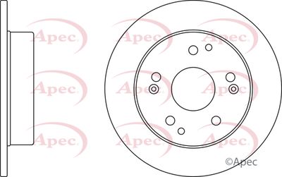 Brake Disc APEC DSK2381