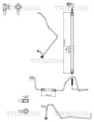 Hydraulikschlauch, Lenkung