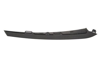 Grillestrip vooraan Voor Links (Bodem, black-matt) past: PORSCHE CAYENNE II 92A/958 06.10-09.17