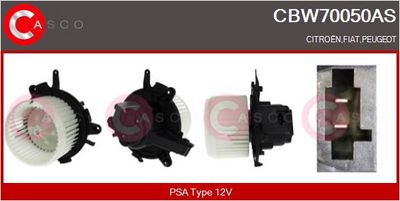 vnitřní ventilátor CASCO CBW70050AS