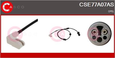 SENZOR DE AVERTIZARE UZURA PLACUTE DE FRANA