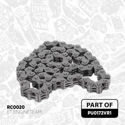 Sada řetězů, pohon olejové pumpy ET ENGINETEAM PU0172VR1
