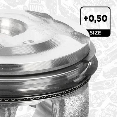 PISTON ET ENGINETEAM PM015650 2