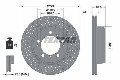 DISC FRANA TEXTAR 92176705