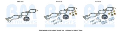 Монтажный комплект, катализатор BM CATALYSTS FK91715 для NISSAN PIXO