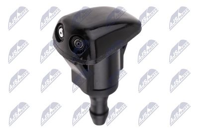 Plovimo skysčio purkštukas, priekinis langas