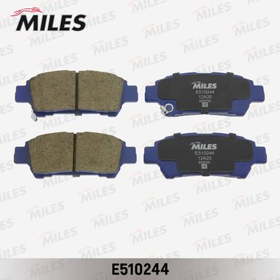 Комплект тормозных колодок, дисковый тормоз MILES E510244 для TOYOTA ISIS