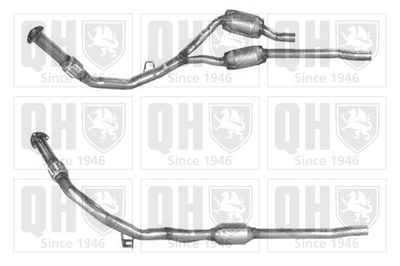 QUINTON HAZELL QCAT80064H Катализатор  для AUDI A4 B6 Avant (8E5) 2.5 TDI quattro